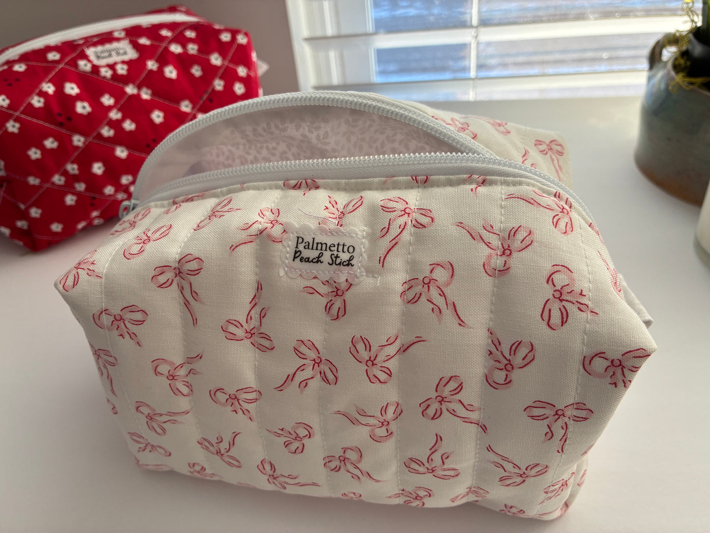 Boxy Bag- Pink Bows