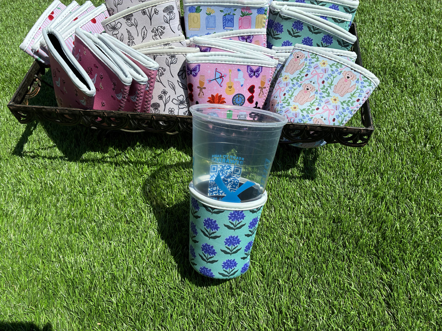 Koozie Nantucket Spring Hydrangea