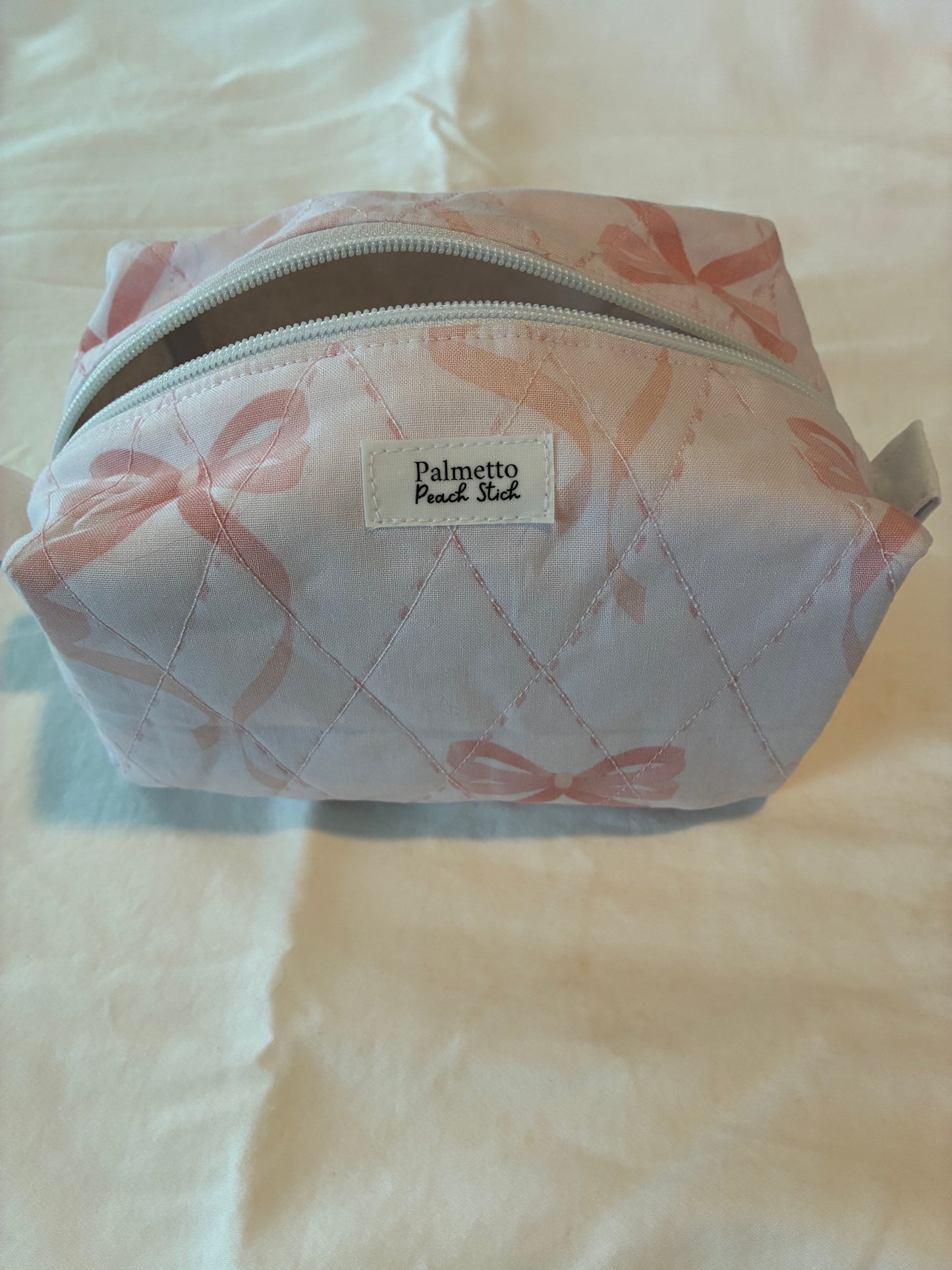 Boxy  Bag - Lg Pink Bows
