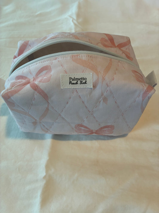 Boxy  Bag - Lg Pink Bows
