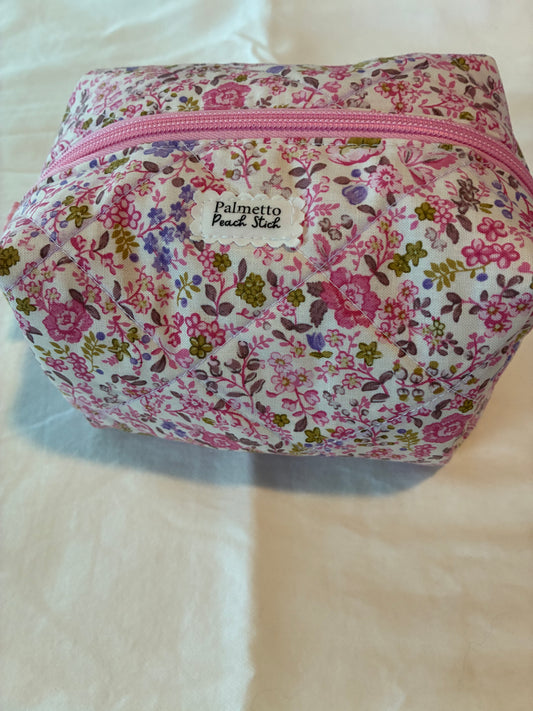 Boxy  Bag - Pink Floral