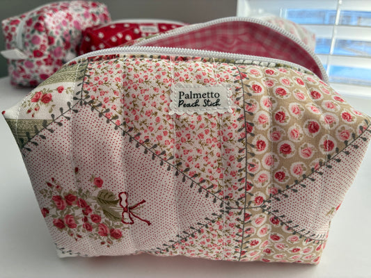 Boxy Bag- Rosette patchwork