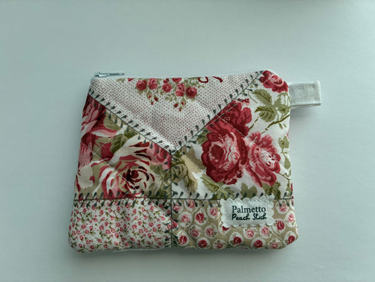 Keychain Wallet-Rosette Patchwork