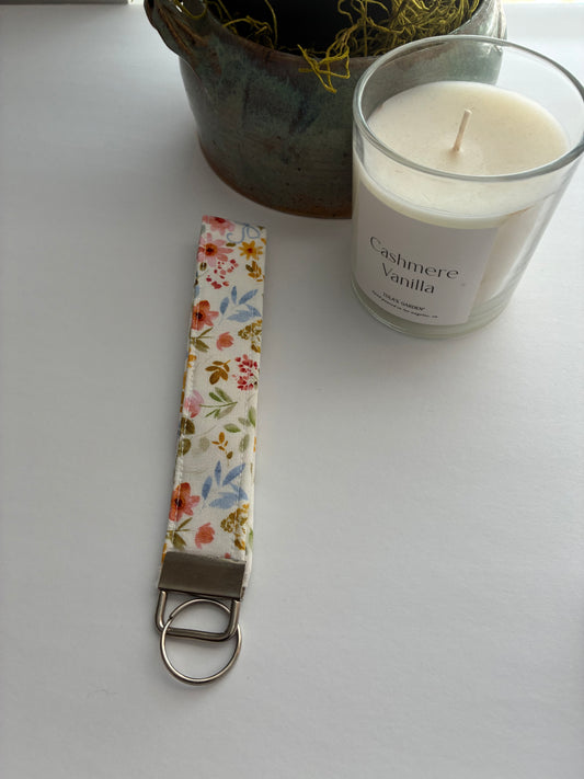 Wristlet- Happy Floral print