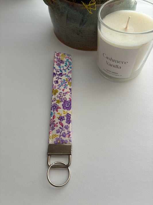 Wristlet- Purple Floral