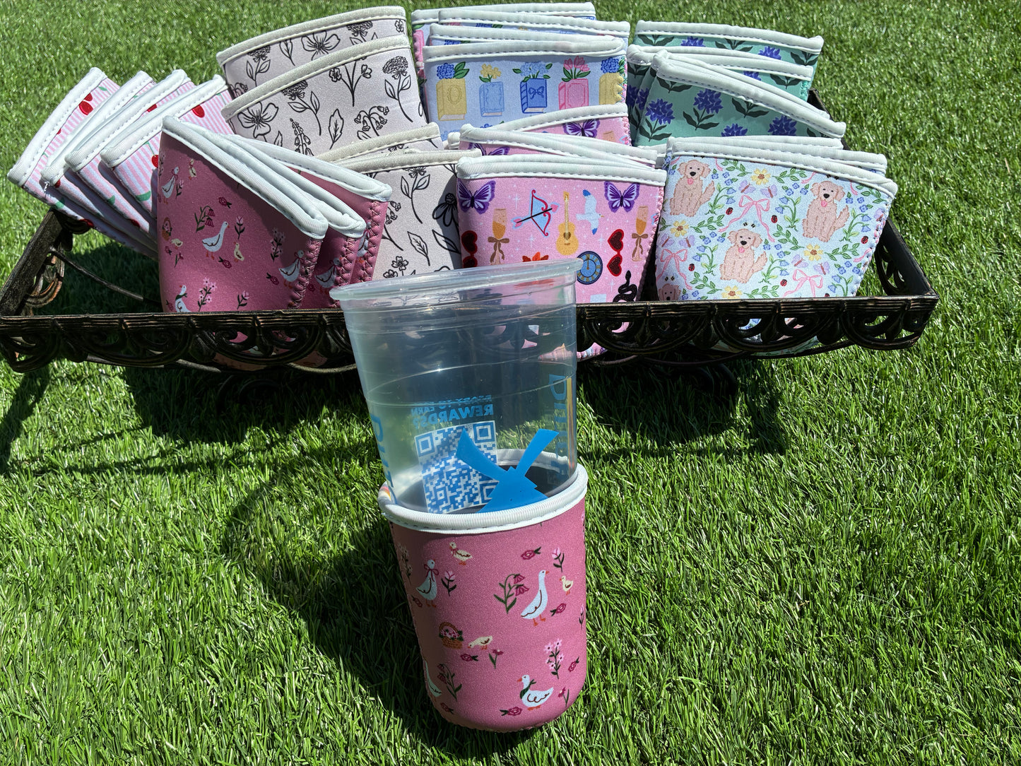 Koozies Iced Coffee or Hot Beverages